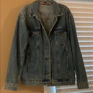 Free People denim jacket